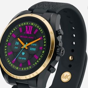 Gen 6 Bradshaw Black-Tone and Logo Silicone Smartwatch